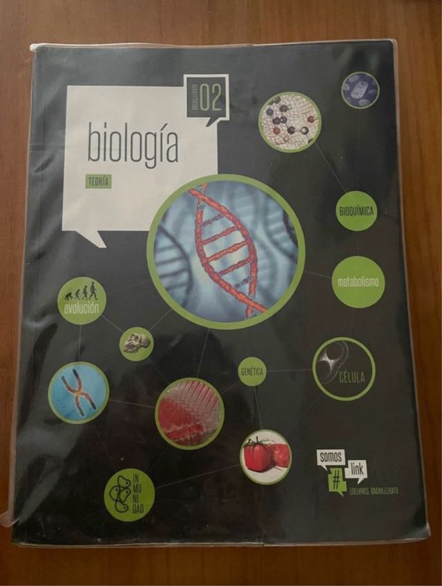 Libros biología 2 bachillerato