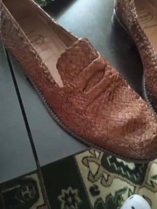 Zapatos Geox de caballero piel trenzada