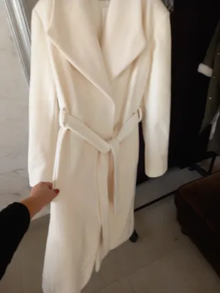 Cappotto Lungo Rinascimento panna XL