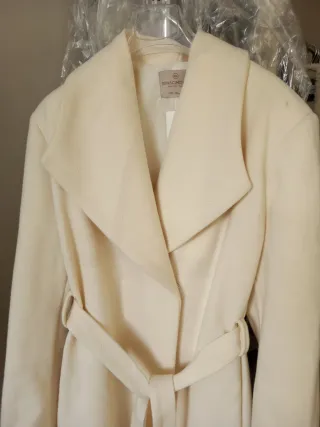 Cappotto Lungo Rinascimento panna XL