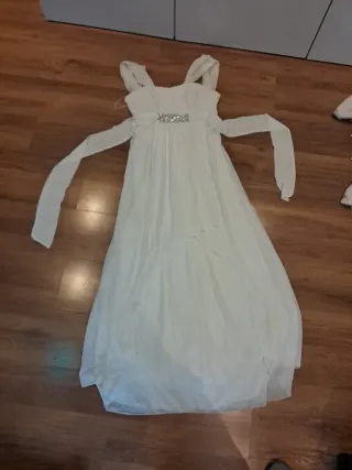 Vestido de boda blanco talla 36