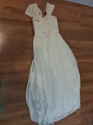 Vestido de boda blanco talla 36