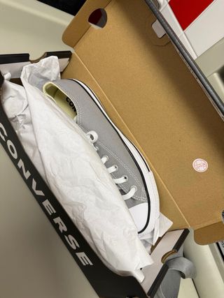 Converse grises talla 40
