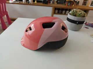 Casco infantil niña rosa