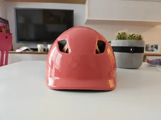 Casco infantil niña rosa