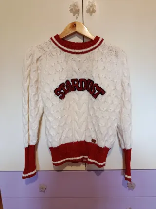 Jersey Sahoco  Blanco y Rojo. Talla S