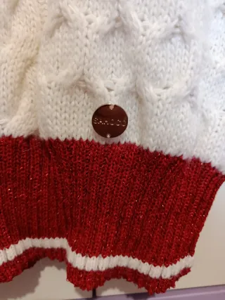 Jersey Sahoco  Blanco y Rojo. Talla S