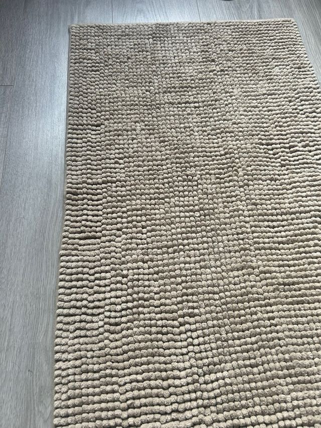 Alfombra de baño Primark beige