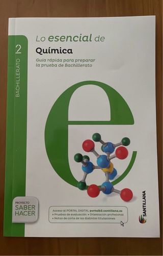 Libro química 2 bachillerato