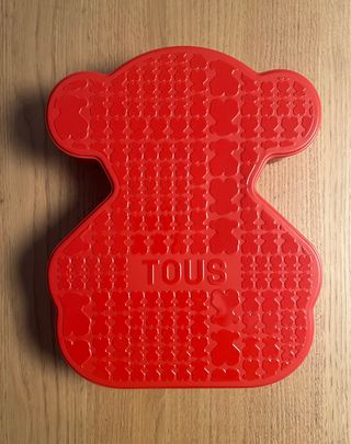 Caja metálica TOUS Osito Logo Roja