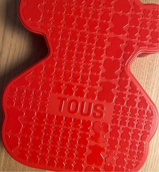 Caja metálica TOUS Osito Logo Roja