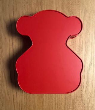 Caja metálica TOUS Osito Logo Roja