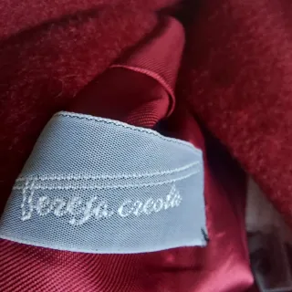 Cappotto Pura Lana Vergine Rosso