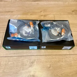 Hope Tech 4 V4 Frenos Disco Bicicleta Negro/Naranj