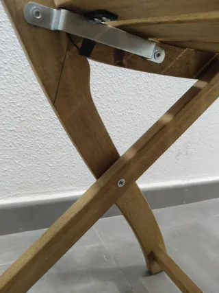 Conjunto Mesa y Sillas Terraza Madera Ikea