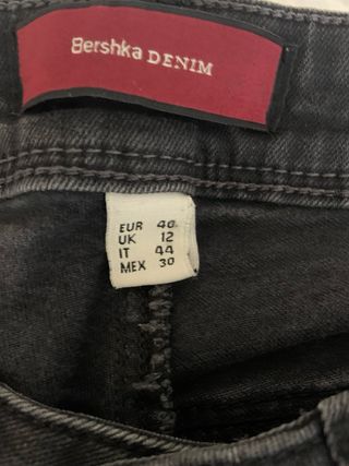 Pantalón vaquero gris chica