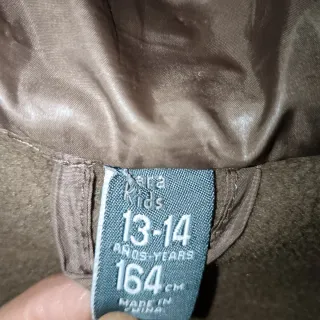 Giubbotto ragazza marrone