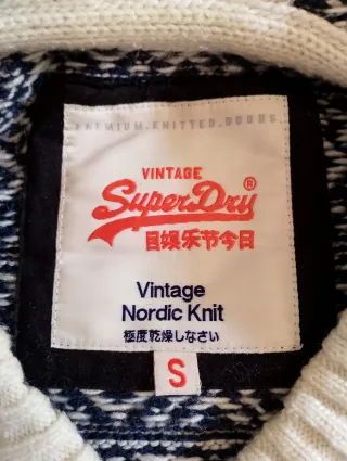 Jersey largo Superdry talla S