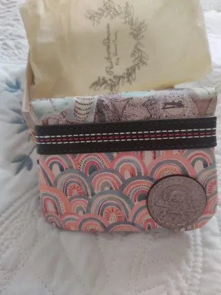 Monedero estampado mujer 11*9cm