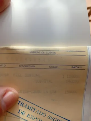 Abrigo de pieles marrón y gris. Usado dos veces