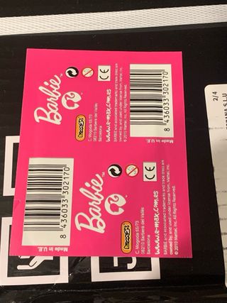 Barbie Sticker Collection Sobres cromos año 2010