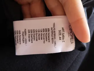 Cappotto Camomilla Svasato Nero