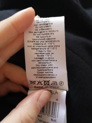 Cappotto Camomilla Svasato Nero