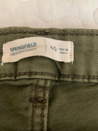 Lote 2 pantalones vaqueros verde