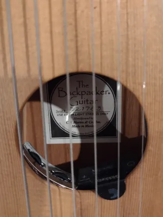 Guitarra Martin Backpacker Electroacústica.