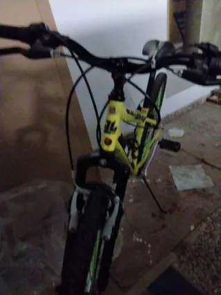 Bicicleta de Montaña Infantil Amarilla