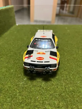 Coche Scalextric Audi Quattro Rally