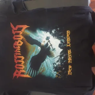 Camiseta Ropa Heavy Metal Negra