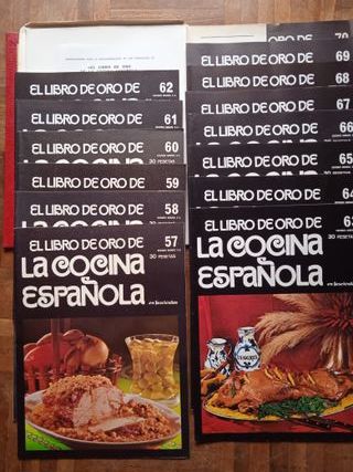 Cocina Española, el libro de Oro 1972 (6 tomos)