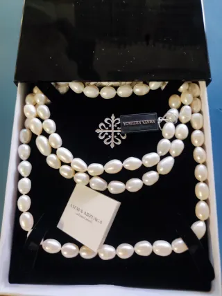 Collar 2 vueltas perlas Amaya Arzuaga