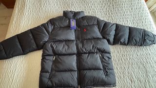 Abrigo Plumas Ralph Lauren Negro Talla L/G