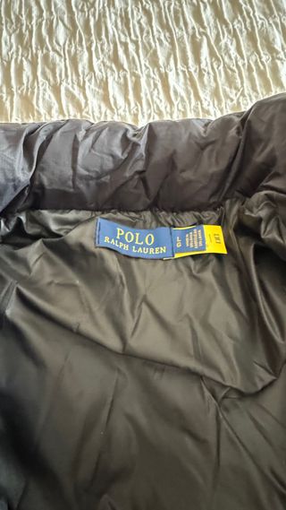 Abrigo Plumas Ralph Lauren Negro Talla L/G