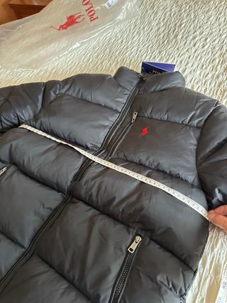 Abrigo Plumas Ralph Lauren Negro Talla L/G