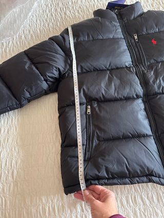 Abrigo Plumas Ralph Lauren Negro Talla L/G