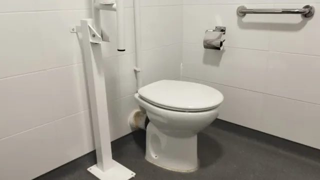 Barra apoyo baño minusválidos y toallero adaptado