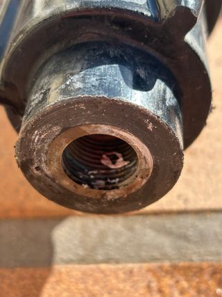 Ducha exterior piscina metal