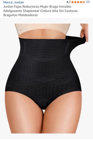 Braga Faja Reductora Mujer Junlan Negra