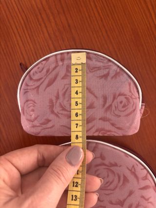 Set 4 neceseres estampado rosa