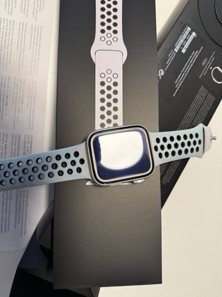 Apple Watch SE 44mm Plata/Azul