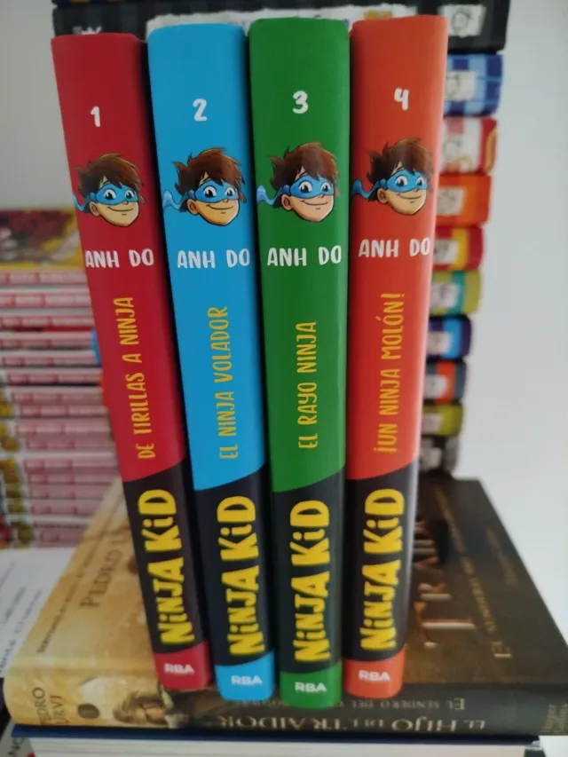Ninja kid . Cuatro primeros libros de la colección
