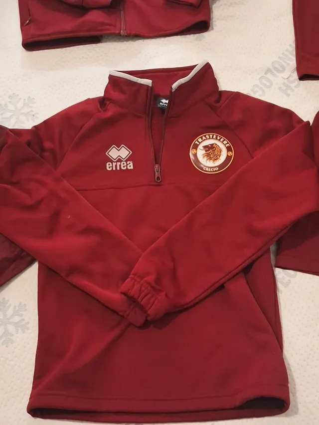 Set Errea Trastevere Calcio 7-9 anni