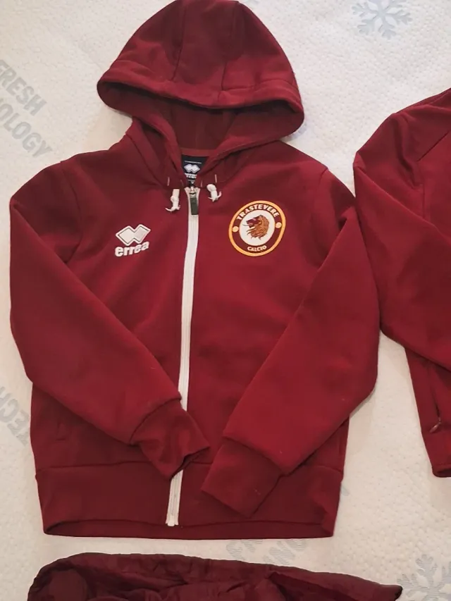 Set Errea Trastevere Calcio 7-9 anni