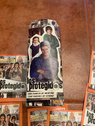 Lote 7 Sobres Cromos Los Protegidos