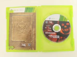 Gears of War 3 Xbox 360 Completo Manuale