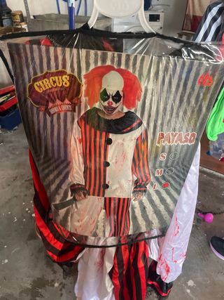 Disfraz de Payaso Talla Única