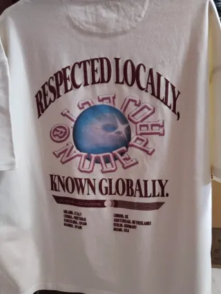 Camiseta Nude Project XL Respected Locally